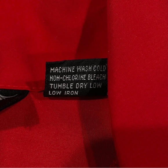 Dragonfly Clothing Company Short Sleeve Button-up Shirt Red and Black Size XL - Picture 8 of 9